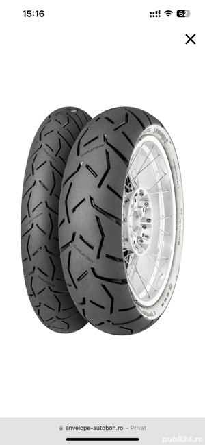 Anvelope moto Continental Trail Attack 3: 90/90/21 + 140/80/18