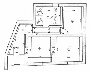 Apartament 3 camere, 84mp, numai pentru muncitori constructii sau Glovo, Tazz, Bringo, etc - imagine 9