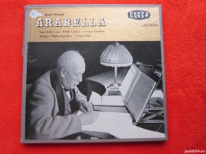 rar vinil Strauss Arabella 4LP Georg Solti 1958 Lisa Della Casa,London