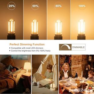 set spoturi ceramice LED soclu G9 - imagine 5