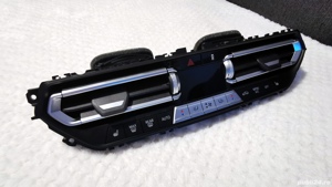 Set ornamente trim grila ventilatie plansa bord BMW seria 3 G20 G21 G80 - imagine 2