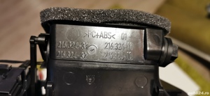 Set ornamente trim grila ventilatie plansa bord BMW seria 3 G20 G21 G80 - imagine 5