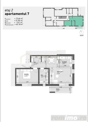 Dumbravita- Apartament 2 camere, MOBILAT SI UTILAT MODERN, zona ofertanta - imagine 7