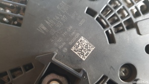 Alternator original AUDI, 2 pini, 14V, 150A, cod 03L903017 E - imagine 2