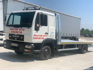 Platforma transport auto MAN L2000 - imagine 2