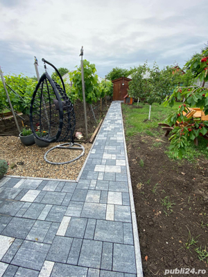 Servicii de montaj pavele(pavaj)borduri,rigole, cu toate materialele necesare de la A-Z - imagine 4