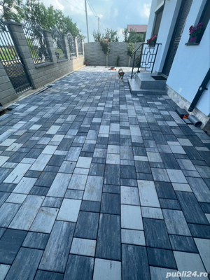 Servicii de montaj pavele(pavaj)borduri,rigole, cu toate materialele necesare de la A-Z - imagine 6