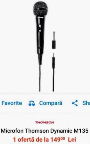 Microfon THOMSON - nou