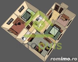 4 camere in Lipovei, decomandat, centrala proprie. - imagine 15