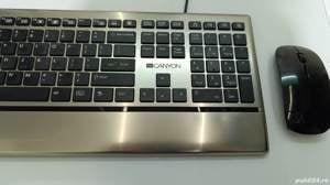 vand tastatura slim CANYON cu mouse