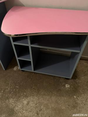 vand 3 corpuri mobila birou roz - imagine 4