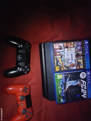 PS4 SLIM si PRO cu GTA5 si FIFA 24 de 1000 Giga - imagine 2