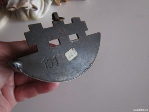 decoratiune bronz pt perete Holy Water apa sfintita colectie Germania - imagine 6