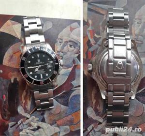 ceas mecanic bărbătesc, aspectuos, funcțional - imagine 3