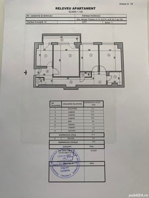 Vind apartament 3 camere Piata Victoriei Bucuresti - imagine 3