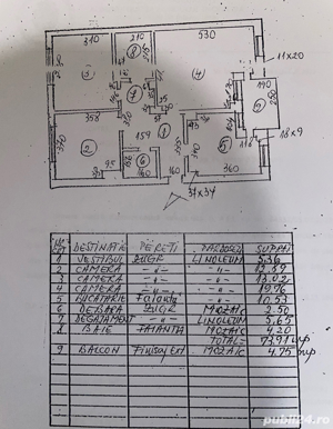 Proprietar: vând apartament cu 3 camere, 73.91 m2, în Cornetu la 10 km de București - imagine 10