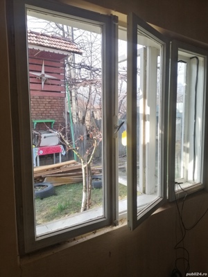 Uși și geamuri din lemn masiv brad - imagine 5