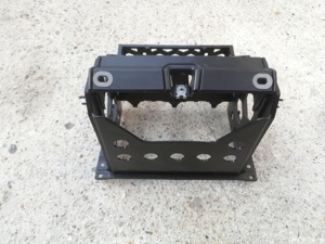 rama suport navigatie radio CD climatronic panou comanda AC vw polo 6R - imagine 4