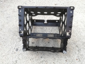 rama suport navigatie radio CD climatronic panou comanda AC vw polo 6R - imagine 2