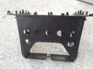 rama suport navigatie radio CD climatronic panou comanda AC vw polo 6R - imagine 6