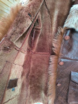 Scurtă din piele naturală îmblănită, nouă,calitate excepțională  - imagine 3