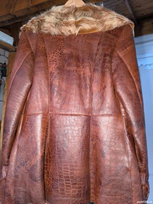 Scurtă din piele naturală îmblănită, nouă,calitate excepțională  - imagine 4