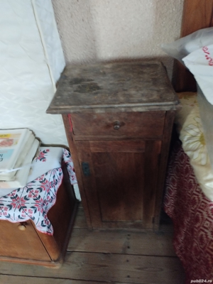 vand mobilier vechi din lemn de nuc de peste 100ani - imagine 5