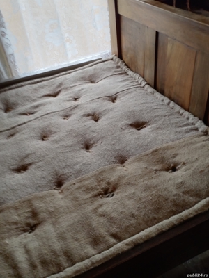 vand mobilier vechi din lemn de nuc de peste 100ani - imagine 10