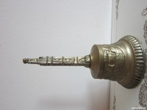 cadou rar clopot mare Turnul Angliei 1960 bronz masiv colectie  - imagine 3