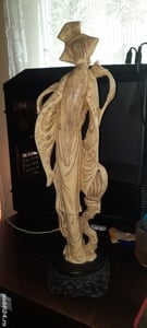 Statueta Fildes, GHEISA, Lucrata manual, F VECHE BUZAU Tel - O7671915O4 - imagine 7