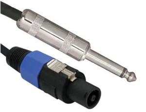 Cablu difuzor speakon-jack 20m Ibiza Sound CS20JS - imagine 2
