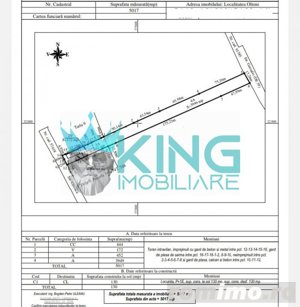 Teren 5017mp | Deschidere 17ml | Asfalt | Comuna Clinceni - imagine 4