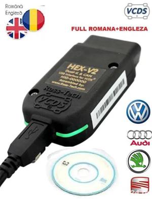Vcds vag com 22.10/ 23.3 romana engleza diagnoza tester interfata 100 lei - imagine 2