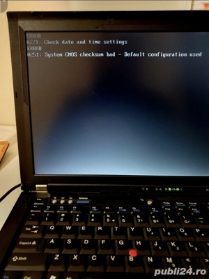 Laptop Lenovo T61 display 15" 4Gb RAM 100Gb HDD intr-o stare foarte buna - imagine 2