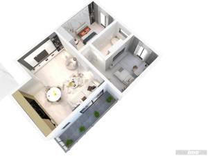 Apartament 3 camere - imagine 3