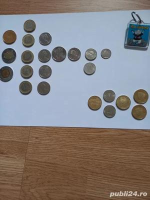 CANADA COLECTIE MONEDE,dolari,euro,romanesti,2 bucati de 1 EURO cu OMUL VITRUVIAN,Leonardo da Vinci - imagine 8