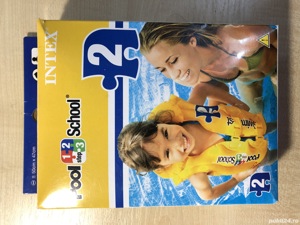 Vesta gonflabila inot, Intex Pool School, pt. 3-6 ani, galbena + Cadou - imagine 3