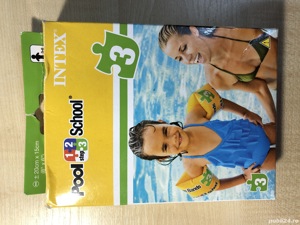 Vesta gonflabila inot, Intex Pool School, pt. 3-6 ani, galbena + Cadou - imagine 7