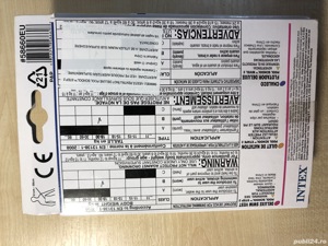 Vesta gonflabila inot, Intex Pool School, pt. 3-6 ani, galbena + Cadou - imagine 2