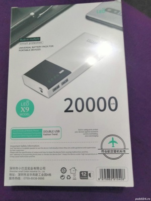 baterie externa nouă 