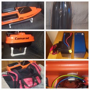 Vând barcuta plantat cu sonar 