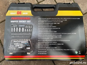 Trusa tubulare auto 108 piese - imagine 2