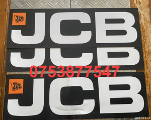 Abtibilduri decorative JCB 3CX 4CX - imagine 3