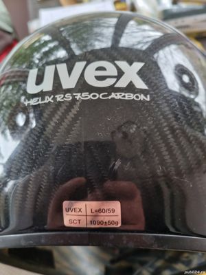 Casca UVEX HELIX RS 750 Carbon marimea M - imagine 3