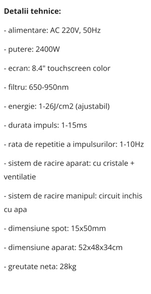 De vanzare Epilator laser pentru Saloane  infrumusetare - imagine 5