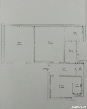 De vânzare apartament ultracentral vis a vis de Hotel Continental  - imagine 5