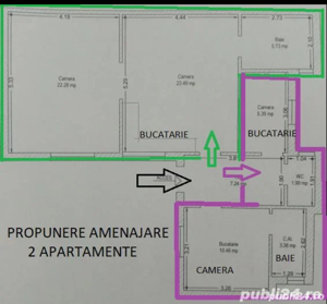 De vânzare apartament ultracentral vis a vis de Hotel Continental  - imagine 6