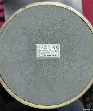 vând 2 veioze din bronz,fabricate în Italia,200 Ron buc  - imagine 3