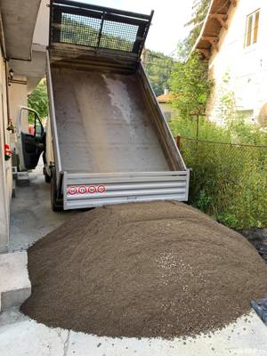 Balastru pentru beton, nisip 0-4mm, sort pentru alei si drumuri