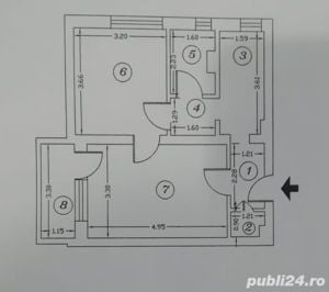 Apartament 2 camere de vanzare(bloc caramida) - imagine 10